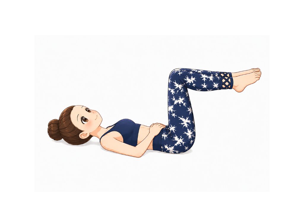 Happy morning yoga30の動作4