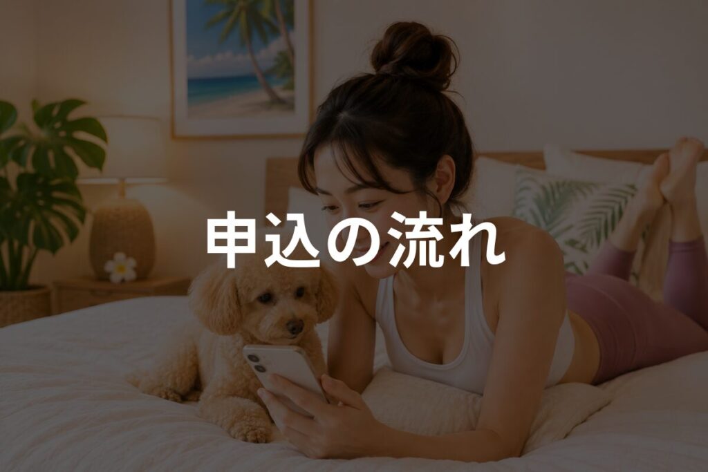 申込の流れ